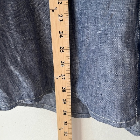 Tommy Bahama Island 100% Linen Button Down Tropical  Shirt Size Large - Picture 6 of 8